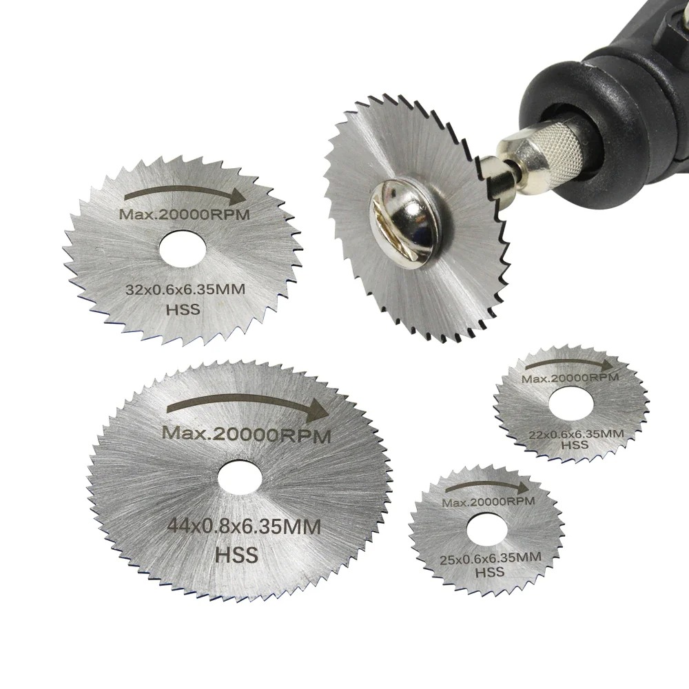 6 Stuks HSS Cirkelzaagblad Rot - Cordless Rotary Tool Kit Accessories recensie en prijs