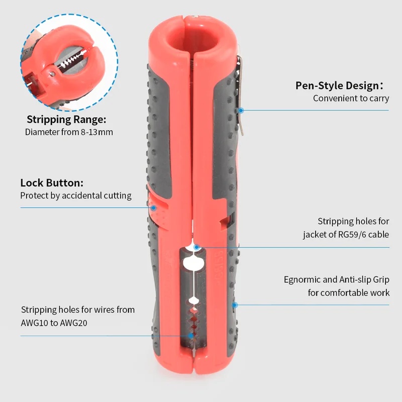 Multifunctionele draadstripper - Automatic Wire Stripper Cutter recensie en prijs